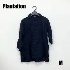 〇0460P〇 Plantation 七分袖シャツ 男性