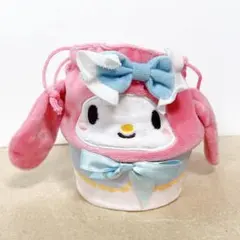 サンリオ Pyon Pyon Pyon! ぬいぐるみ巾着　マイメロディ