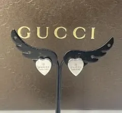 GUCCI(グッチ)シルバー925 ハートピアスのサムネイル