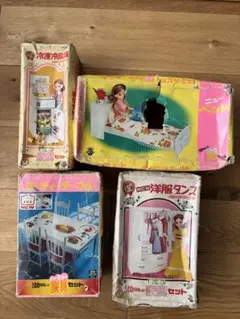 リカちゃん 白い白い家具セット 学習机セット - メルカリ