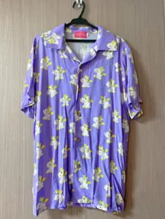 新品タグ付 ディズニー トイストーリー バターカップ アロハシャツ Sサイズ