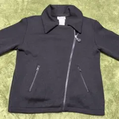 90s アニエスベー ニットジャケットブラック 美品　フランス製