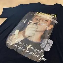 DISHONETTE グラフィックTシャツ ブラック