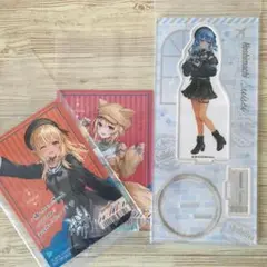 ホロライブ　星街すいせい　しらけん　アクリルスタンド　＋おまけ