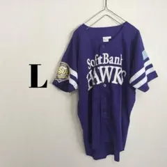 SoftBank Hawks ユニフォーム Lサイズ 35周年記念 古着