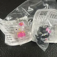 ハローキティ めじるしアクセサリー　2点セット　お花　小悪魔