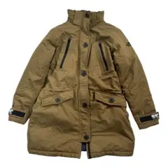 THE NORTH FACE ミリタリーコート　ダウンコート　刺繍ロゴ