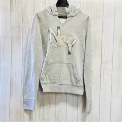 abercrombie アバクロ　パーカー　プルオーバー　XL　グレー