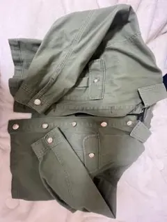 ZARA ミリタリージャケット S オリーブグリーン