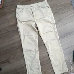 ベージュ チノパン サイズ75-89 ストレッチ 薄手