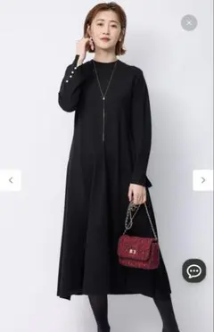 新品✨23区 レース切り替えフレアワンピース ネイビー 36 定価3.3万 新品✨23区 レース切り替えフレアワンピース ネイビー 36 定価3.3万
