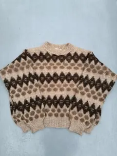 tunica 雷鳥ニット Raicho Jacquard Top - メルカリ