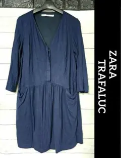 ♥️ ZARA TRAFALUC ♥️ ひざ丈ワンピース ミディ丈ワンピース