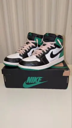 NIKEエアジョーダン1セルティックス　ラッキーグリーン