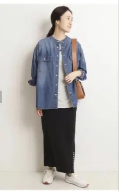 美品 SLOBE IENA Le Denim デニムシャツ 長袖 - メルカリ