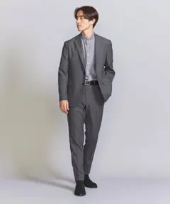 beauty＆youth マイクロ ピンヘッド ノープリーツ パンツ