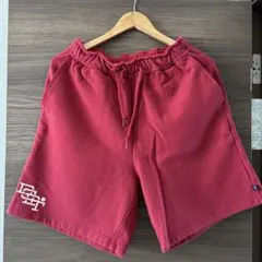 DESCENDANT スウェットショートパンツ レッドのサムネイル