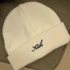 Kith ホワイトベビー帽子 ワンサイズ