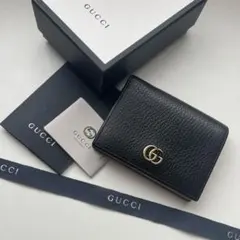 458 極上美品 GUCCI グッチ マーモント 2つ折り財布のサムネイル