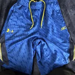 Under Armour 青 ダイヤモンドパターン パンツ