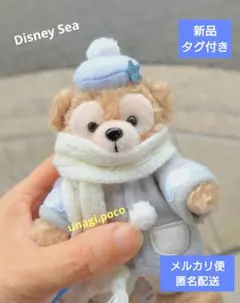 ★年末値下げ★ディズニーダンシングスノーフレークス　ダッフィーぬいぐるみバッジ