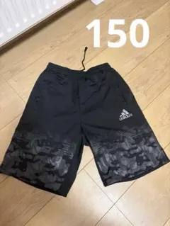adidas キッズ ハーフパンツ ブラック