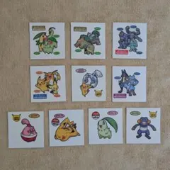 ポケモンパンシール 発売10周年記念＆映画記念セット