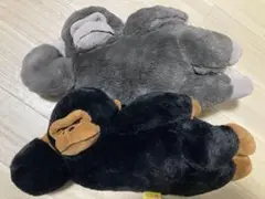 ウホウホゴリラのゴリくんごろ寝 ゴリくん＆ゴリた全２種約40cm