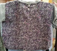 新品　女の子　半袖フリル　異素材カットソー　90　toi toi toi