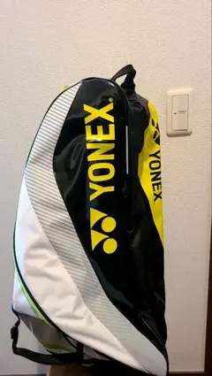 YONEX ラケット+ラケットバッグ 黒/黄