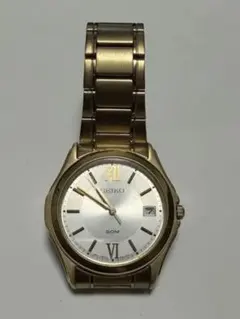 セイコー SEIKO 腕時計 7N42-0EY0 クォーツ ゴールド メンズ