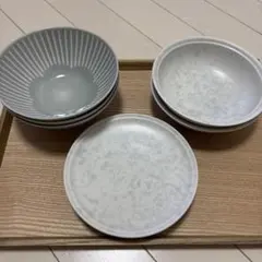 波佐見焼深皿&他皿&蕎麦猪口のサムネイル