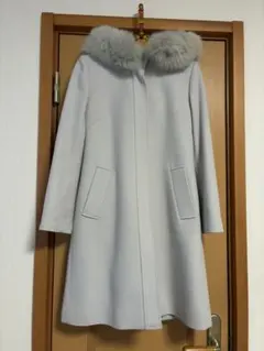 ⭐︎Swingle フード付きコート ライトグレー　S⭐︎