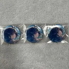 プロセカ 日野森雫 グリッター缶バッジ 50A 3点セット