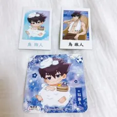 極楽湯 ブルーロック コースター トレカ 烏旅人