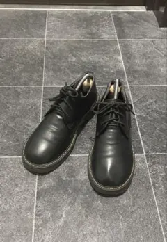 レースアップシューズ ブラック M(23.5-23程度)サイズ