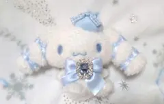 Maison de FLEUR ぬいぐるみ ビジューリボンチャーム シナモロール