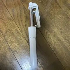 ホワイト 自撮り棒 伸縮可能