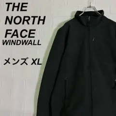 ノースフェイス ジャケット 裏地フリース WINDWALL ブラック 黒 XLのサムネイル