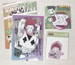 HUNTER×HUNTER ヒソカ ポストカード デコレクション缶バッジ