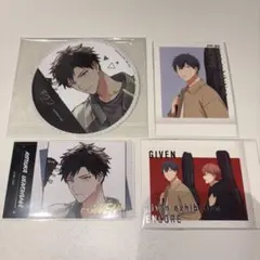 ギヴン ぱしゃこれ コースター 箔押しカード