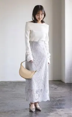 NOBLE オフショルニット