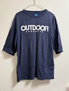 OUTDOOR PRODUCTS Tシャツ L ネイビー