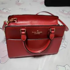 ケートスペード kate spade ショルダーバッグ 赤 レッド ハンドバッグ