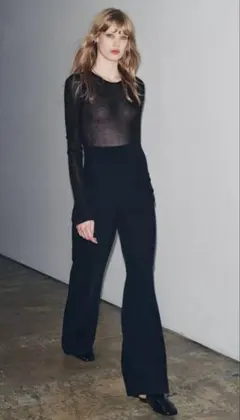 ZARA Collection ハイウエス　ジッパーパンツ