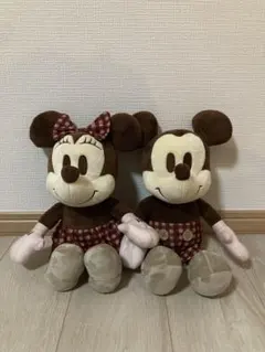 お値下げ　美品　ディズニー　ミッキー　ミニー　ぬいぐるみセット