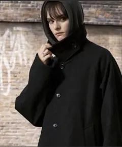 EMMA CLOTHES オーバーサイズ ロングステンカラーコート