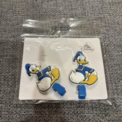 ディズニーストア　ヘアクリップ　ドナルド
