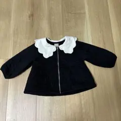 プティマイン　80 アウター　パーカー　ミッキー　ディズニー　キルティング