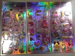 シャカシャカシール　 シール　Shining magic　ぷっくり